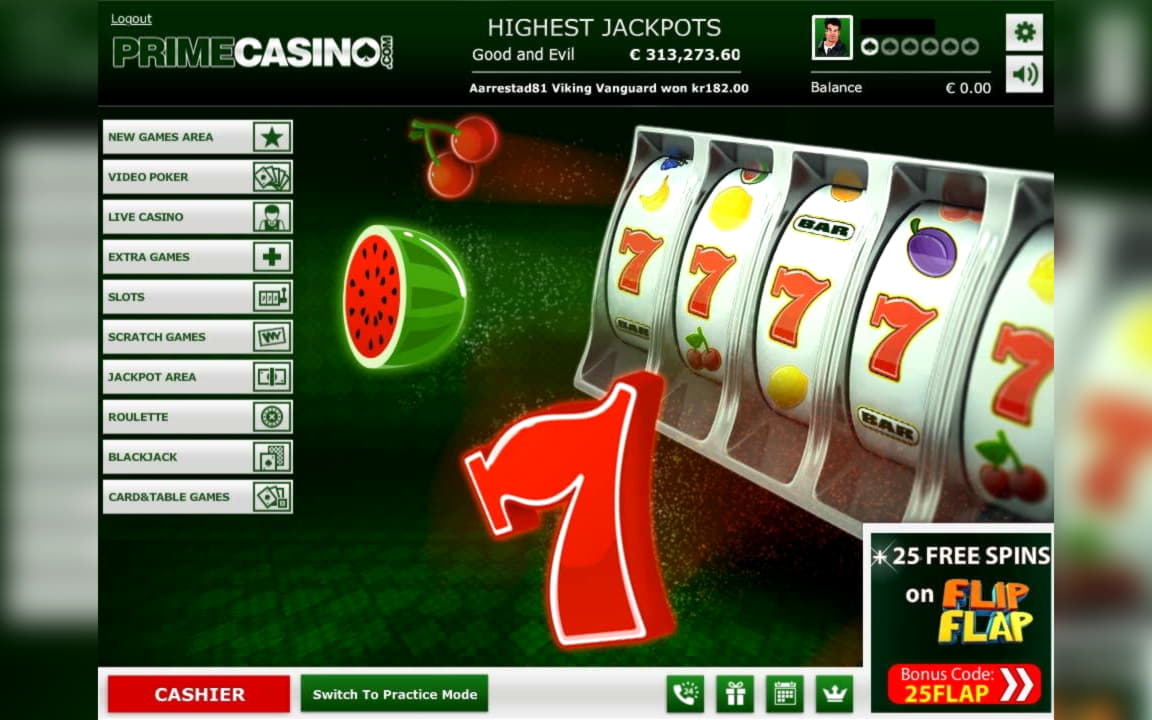 유로 210 Energy Casino의 무료 카지노 칩